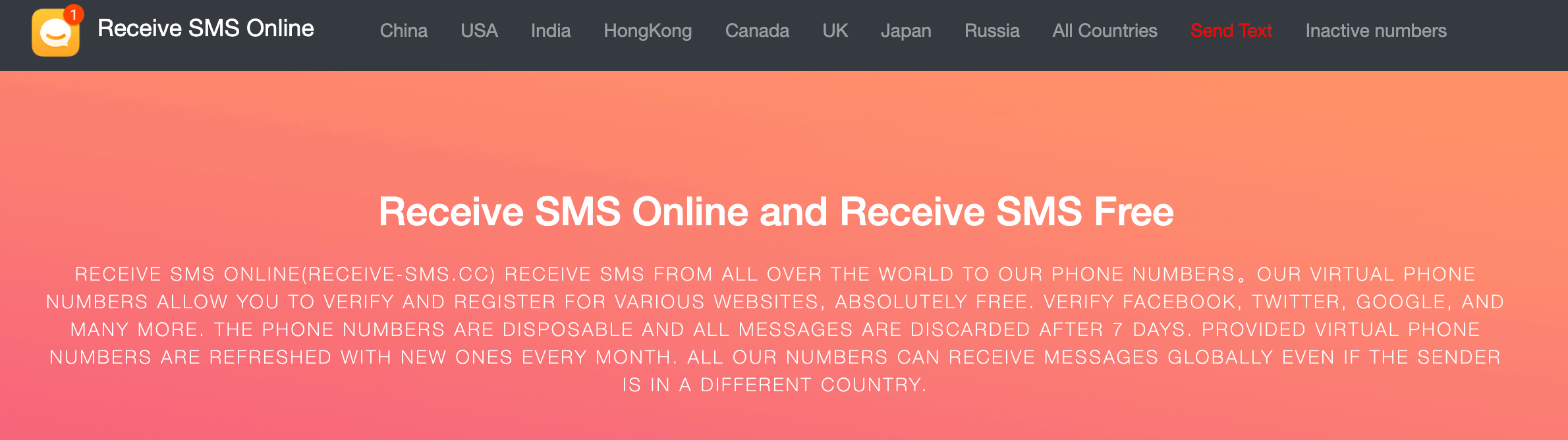 Click on India to get Indian Number 
