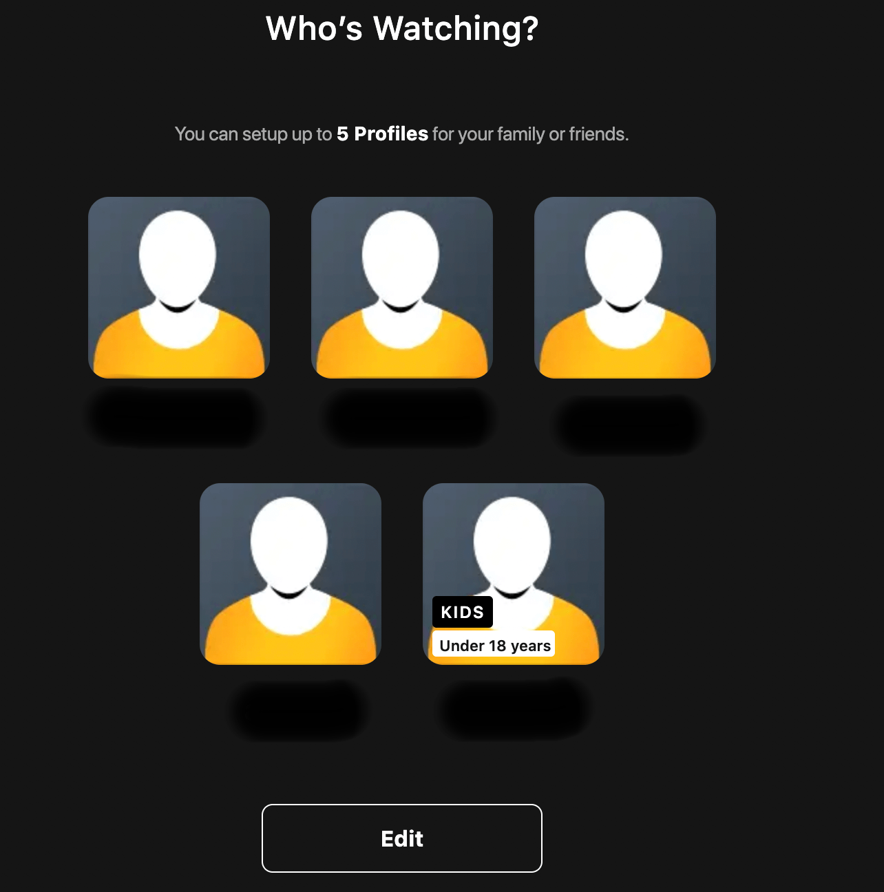 Set your profile to complete your SonyLIV registration in Canada