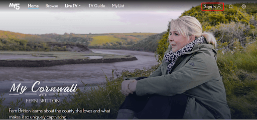 how to get channel 5 in Canada step 2