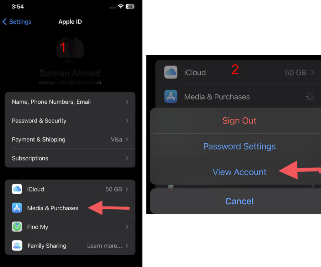 Changing App Store country/region to the USA for downloading Max (HBO Max) app on iPhone/iPad in Canada