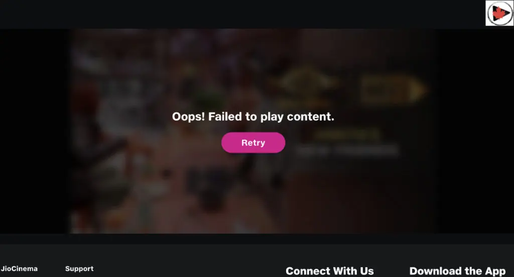 JioCinema (Voot) geo-blocking error while trying to watch outside India