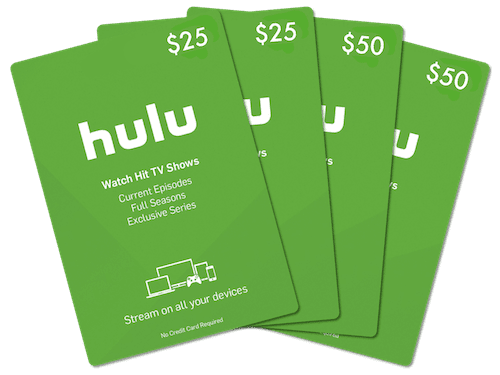 Use Hulu Gift Cards