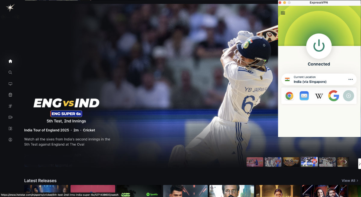 Illustration of watching Disney+ Hotstar in Canada