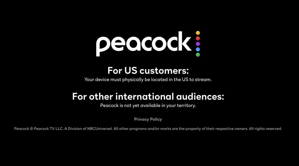 Peacock-geo-blocking-error